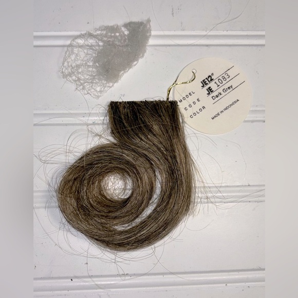 Jose Eber Hair Extension  12" Dark Gray Color Code JE 1083 New in pkg - Picture 1 of 5